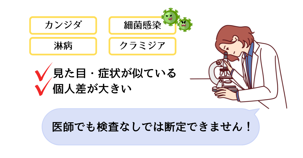 陰部 性器 かゆみ 原因 判断できない 検査 必要