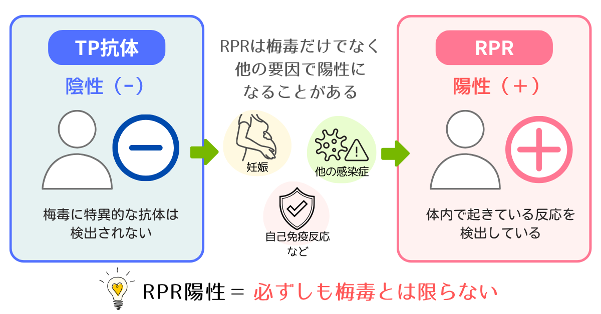 梅毒　生物学的疑陽性　TP抗体　RPR 