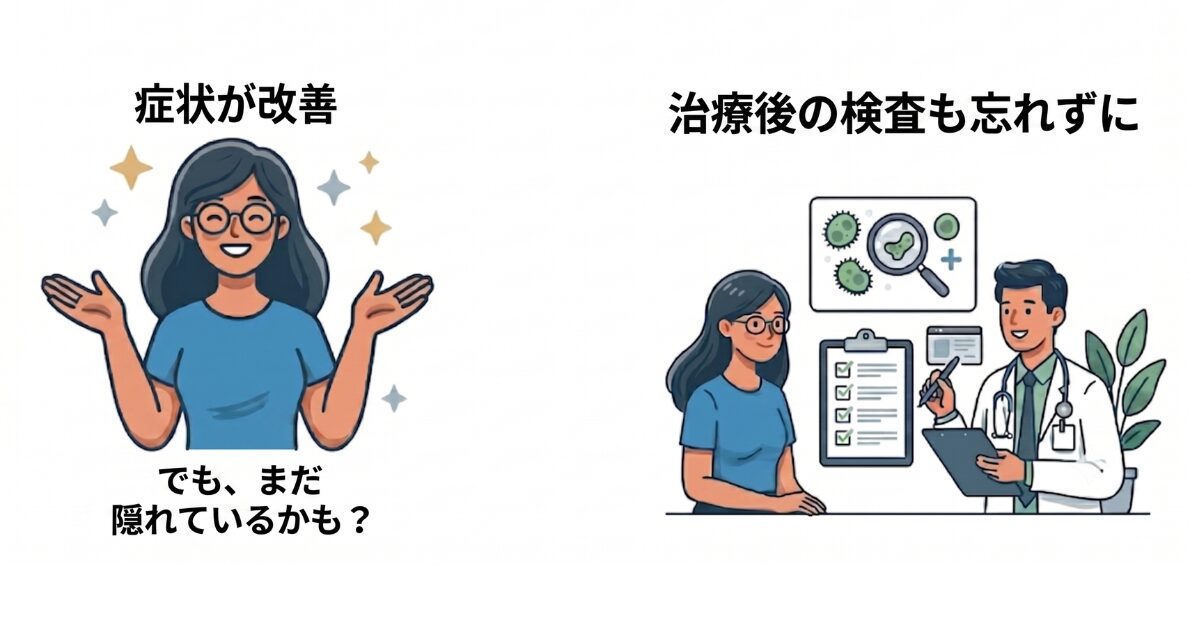 クラミジア確認